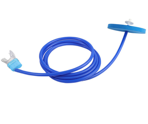Tuba de plongée professionnel à double tube, entièrement étanche, de 1,5 m à 3 m de long, pour la plongée en apnée et la natation en extérieur - Product Image 5