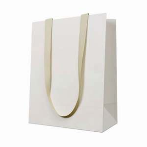 Sacs en papier de luxe pour emballage de bijoux, personnalisables avec logo, plusieurs tailles, pour vêtements et shopping - Product Image 1