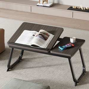 Mesa plegable moderna y barata para ordenador portátil, escritorio de estudio de cama de ordenador de uso superior de madera - Product Image 6