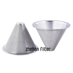Filtro temporal cónico perforado de acero inoxidable 304 - Product Image 1