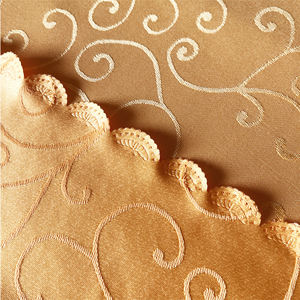 Tovaglia Rotonda Jacquard Damascata Fatta a Mano 200 CM Semplice Tovaglia Bianca per Matrimoni per Uso Domestico - Product Image 6