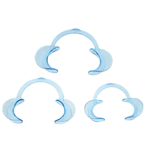 คุณภาพสูง <span class=keywords><strong>C</strong></span> รูปร่างพลาสติกทิ้งฟันไวท์เทนนิ่งที่เปิดปาก Lip แก้ม Retractor สําหรับทันตกรรมใช้ - Product Image 3