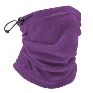 Couvre-chef d'hiver coupe-vent pour motocyclette Cagoule polaire résistant au froid Masque de ski chaud pour ligne d'équitation - Product Image 2