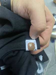 22111:1 Kaos Bapeess Cetak Huruf Versi Tinggi untuk Pria Desainer Fashion Trendi Kasual Laris Manis 100% Katun untuk Kaos - Product Image 5