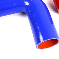 3 1/8'' 90 °   Tuyau flexible en silicone coudé à 90 degrés pour l'assemblage des tuyaux du moteur du véhicule