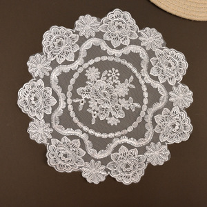 2025 manteles <span class=keywords><strong>de</strong></span> <span class=keywords><strong>mesa</strong></span> <span class=keywords><strong>de</strong></span> boda posavasos <span class=keywords><strong>de</strong></span> ganchillo Mantel Individual redondo para sala <span class=keywords><strong>de</strong></span> estar tazas <span class=keywords><strong>de</strong></span> café manteles individuales ovalados para el hogar - Product Image 4