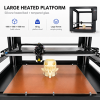 Printer 3D FDM Profesional 1000x1000x1000mm dengan Layar Sentuh 7-Inci dan Fitur Mati Otomatis untuk Penggunaan Komersial