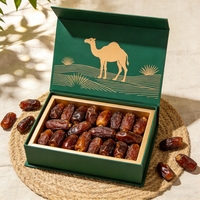 Boîtes en carton rigides magnétiques personnalisées pour desserts, emballages alimentaires, boîtes en papier pour boulangerie