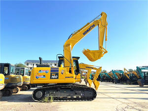 Excavatrice sur chenilles Komatsu 160 d'occasion en bon état, 16 tonnes, PC160-7 à vendre - Product Image 6