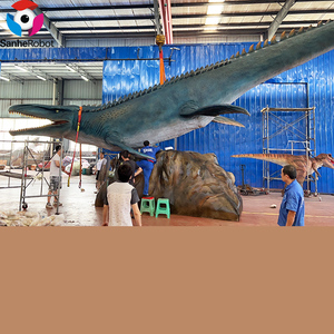 Mosasaurinae mô hình tùy chỉnh biển loài bò sát 15m dài mô phỏng cử động vật biển để bán - Product Image 1