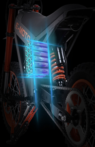 Motocicleta todoterreno de 48V30Ah con alcance de 100KM y velocidad de 75km/h en venta - Product Image 1