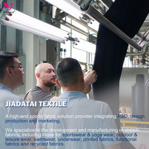 Wholesale Polyamide Stretch Moisture Wicking Spandex Cotton Feel Gym Wear Fabric for Yoga or Fitness - Product Image 5