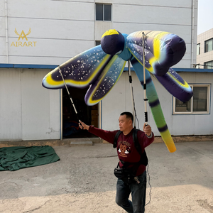 Mariposa Inflable de Estilo Realista Fácil de Instalar para Exhibiciones Temáticas de Insectos, Actividades de Desfiles de Carnaval - Product Image 4