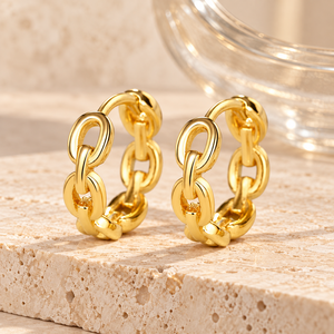 Orecchini a polsino geometrici da donna, design semplice, accessori per l'orecchio da indossare tutti i giorni - Product Image 3