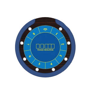 SUCCESSOR Deluxe Black <span class=keywords><strong>Jack</strong></span> Mesa de póquer Estilo europeo Lujo Casino Texas Holden <span class=keywords><strong>Poker</strong></span> con patas de madera para entretenimiento - Product Image 1
