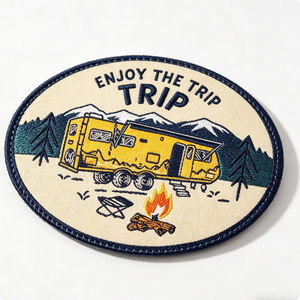 Custom Embroidered <b>Patch</b> - Iron-On/Sew-On Outdoor Adventure <b>Patch</b> for <b>Backpacks</b> & Jackets - Product Image 5