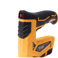 Pistol Staple dan Paku Tanpa Kabel 4V dengan Daya Impak 2.8J untuk Pekerjaan Kayu dan Renovasi Rumah