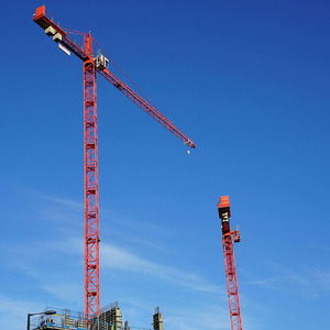 Gru a torre a tetto piatto ad alta elevazione, adatta per progetti di <span class=keywords><strong>grattacieli</strong></span> e edifici super alti - Product Image 1