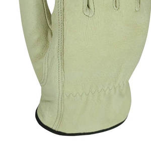 Guantes de Trabajo de Cuero Vacuno de Primera Calidad, Precio Económico, Guantes de Trabajo Mecánicos Ligeros de Cuero Personalizados - Product Image 6