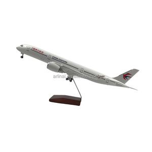 Modelo de Avión Gouli Aeromexico B787-9 de 41 cm, con Luces LED Controladas por Voz, Ruedas, Material ABS, Electrochapado 3D, Diseño Moderno - Product Image 5