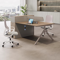 Bureau Bureau Bureau Personnel Bureau Simple Moderne Écran Station Casier Partition Employé Bureau D'ordinateur