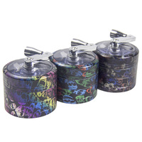 Meilleures ventes en gros : Accessoires de fumage de haute qualité – Moulin à épices en alliage d'aluminium, boîte de rangement pour tabac personnalisée avec fermeture magnétique