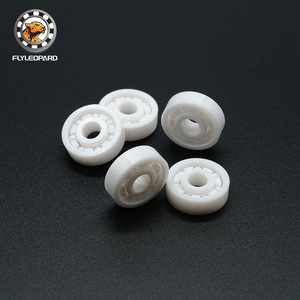 Rodamientos de Bolas de Cerámica Flyleopard 627, 7x22x7mm, Zirconia, Diseño Abierto, Alta Velocidad, Autolubricantes - Product Image 1
