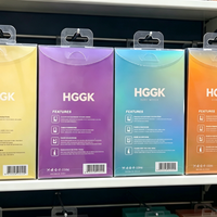 Étiquettes adhésives transparentes personnalisées en PET avec fente Euro |   Crochet de suspension en plastique découpé à la presse à chaud avec colle forte pour présentoir de boîtes de vente au détail – Vente en gros