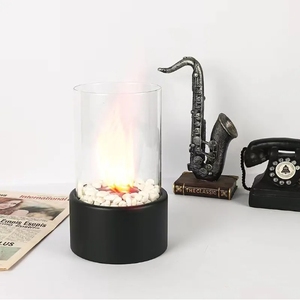 <span class=keywords><strong>Caminetto</strong></span> a Etanolo Moderno Autoportante in Acciaio di Alta Qualità, Braciere da Tavolo a <span class=keywords><strong>Bioetanolo</strong></span> per Uso Interno - Product Image 2