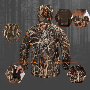 Uniforme Táctico de Caza, Ropa de Camuflaje Transpirable de Secado Rápido, Chaqueta Bomber, Camisa, Pantalones Cargo, Traje para Senderismo al Aire Libre - Product Image 4