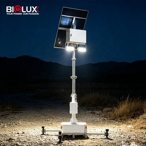 Torre de Luz Solar Industrial de 450W con Panel Solar, Sin Combustible, 36000 Lúmenes, Luces <span class=keywords><strong>LED</strong></span>, Iluminación Móvil para Áreas Remotas - Product Image 5