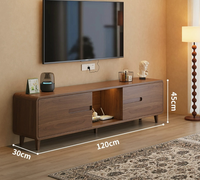Meuble TV moderne, meuble de rangement pour salon, table basse extensible, combinaison de meubles TV pour chambre et hôtel