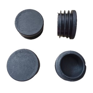 Tapón de plástico redondo negro de 32 mm para muebles, soporte para patas de silla, conector duradero - Product Image 2