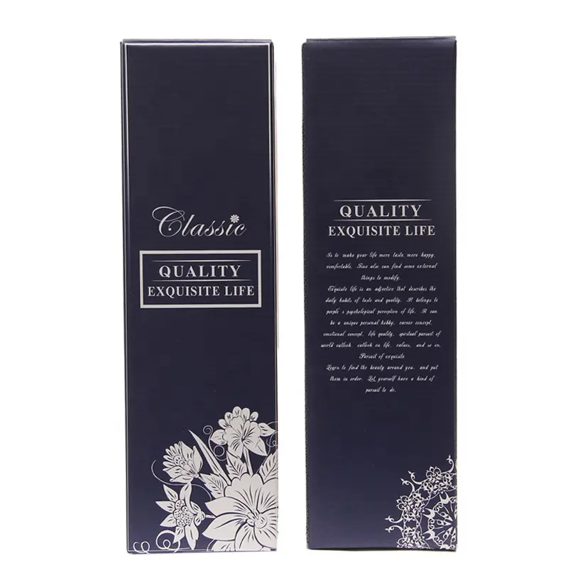 Luxury Black Single Gift Packaging Paper Bag with Handles for Wine Bottles Bulk Shopping Fashion Print Surface Handling