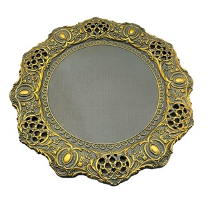Esclusivo per le Vendite Transfrontaliere: Piatti Decorativi Traforati in Stile Europeo Vintage, Lusso Leggero Retrò per la Casa - Product Image 5