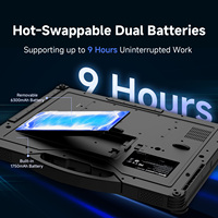 ODM/OEM 14 Rugged Laptop, Windows 11 I5/i7 CUP, GPS 5G NFC WiFi BT, 32G+256G, Touch Screen ,IP65 Waterproof ,Dual Battery,