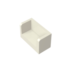 Small particle building blocks 23969 1x2x1 wall three-sided wall panel ...