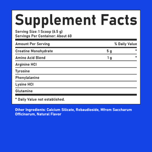 Créatine en poudre ODM de grande qualité avec de l'arginine HCL, améliore la force, favorise la masse musculaire maigre et la fonction cérébrale - Product Image 2