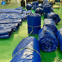 Bâche en PVC imperméable, résistante, sur mesure, pour chantier de construction, matériaux et équipements de construction