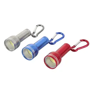 Aluminum Pocket Mini Led Flashlight Keychain COB Led Keychain Flashlight Multi Color Keychain Led Flashlight Wholesale Promotion
