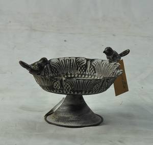 Đèn cầy bằng kim loại cổ điển, kiểu dáng đứng, trang trí bàn kiểu nhà nông thôn, làm thủ công, bền, trang nhã cho nhà cửa, thích hợp làm vật trang trí Giáng sinh - Product Image 2