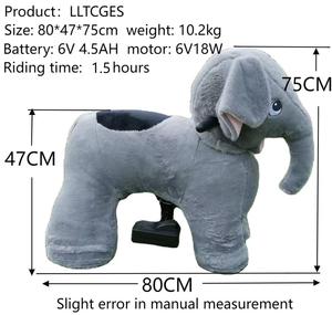 <span class=keywords><strong>LULU</strong></span> - Juguete <span class=keywords><strong>de</strong></span> Peluche Eléctrico con Forma <span class=keywords><strong>de</strong></span> Animal, 6 V, con 4 Ruedas, Certificado por la CE, para <span class=keywords><strong>Edades</strong></span> <span class=keywords><strong>de</strong></span> 2 a 13 Años - Product Image 2