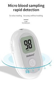 Surveillance de la Glycémie Kit avec 10/25/50pcs Bandelette de Test de Glucose Dans <span class=keywords><strong>Le</strong></span> Sang <span class=keywords><strong>Machine</strong></span> Aucun Codage Les Diabétiques Kit Lecteur De Glycémie - Product Image 4