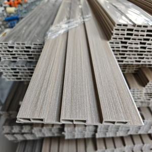 Grille moderne d'intérieur Great Wall, grille <span class=keywords><strong>demi</strong></span>-circulaire, décoration, revêtement, panneau WPC, revêtement de canal, grille cannelée, <span class=keywords><strong>planche</strong></span> cannelée - Product Image 4