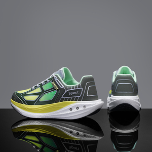 Zapatillas Deportivas de Running para Gimnasio con Amortiguación <span class=keywords><strong>y</strong></span> Suela de Espuma Gruesa, Diseño <span class=keywords><strong>Sin</strong></span> Costuras <span class=keywords><strong>y</strong></span> Absorción de Impactos - Product Image 5