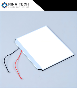 แผ่นนำแสง PMMA ของ Rina Tech แผงไฟแบ็คไลท์ ฟิล์มกระจายแสงสะท้อน ปรับอุณหภูมิสีได้ 3500K-6000K สำหรับที่จอดรถในร่ม - Product Image 2