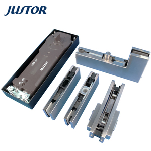 JUSTOR Puerta de Madera/Puerta de <span class=keywords><strong>Vidrio</strong></span> <span class=keywords><strong>Templado</strong></span> Certificado CE Doble Cilindro Fundición de Hierro, <span class=keywords><strong>Bisagra</strong></span> Hidráulica de Suelo, de Dos Cilindros, de Fundición de Hierro - Product Image 2
