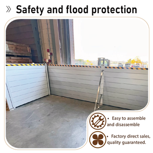 High Efficiency Reflective <strong>Flood</strong> <strong>Protection</strong> Boards Aluminum Alloy Lightweight Water Stopping Panels Quick Deploy Emergency - Product Image 1