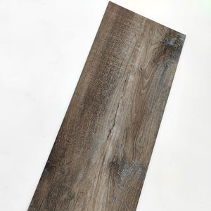 Revêtement de sol en vinyle SPC brun chocolat uni, imperméable, antidérapant, écologique, installation par clips, garantie 5 ans, design graphique pour garage - Product Image 3