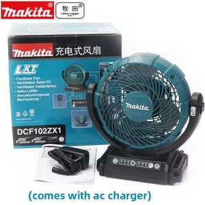 Ventilador Inalámbrico de Alta Velocidad <span class=keywords><strong>Makita</strong></span> DCF102 de <span class=keywords><strong>18V</strong></span>, Ventilador Eléctrico Portátil Snow Peak con Viento Potente, Alimentado por Batería - Product Image 2
